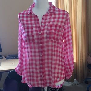 Hollister button down blouse